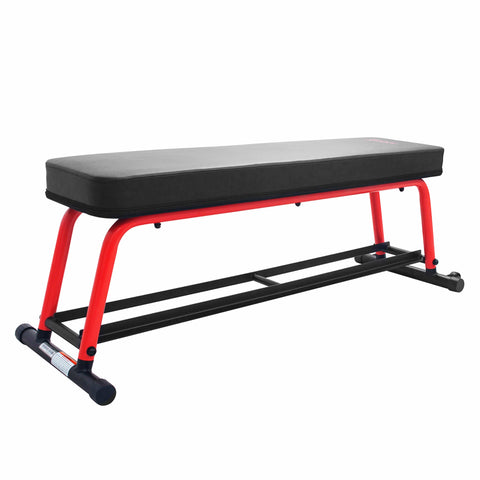 Image of Sunny Health & Fitness Power Zone Strength Flat Bench - Barbell Flex