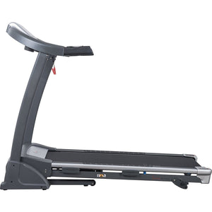 Sunny Health & Fitness 2.5HP Motorized Treadmill w/ 15 User Programs - Barbell Flex