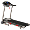 Sunny Health & Fitness Portable Treadmill w/ Auto Incline, LCD, Smart APP and Shock Absorber - Barbell Flex