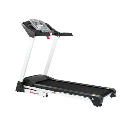 Image of Sunny Health & Fitness Smart Treadmill w/  Auto Incline, Sound System, Bluetooth and Phone Function - Barbell Flex