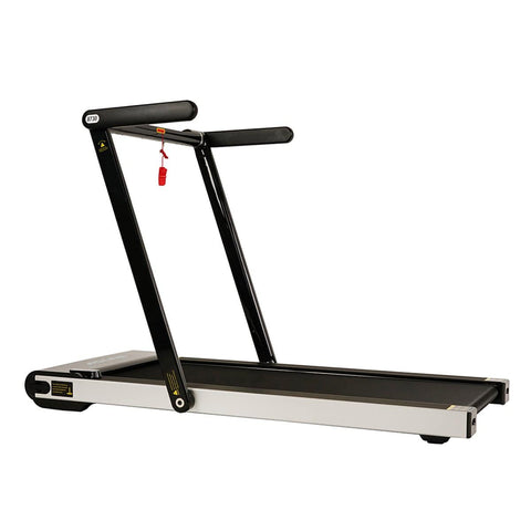 Image of Sunny Health & Fitness Space Saving Treadmill, Motorized, Low Profile & Slim Folding - Barbell Flex
