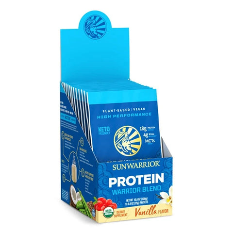 Image of Sunwarrior Protein Warrior Blend Organic - Barbell Flex