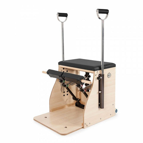 Image of Elina Pilates Elite Combo Wooden Chair with Handles - Barbell Flex